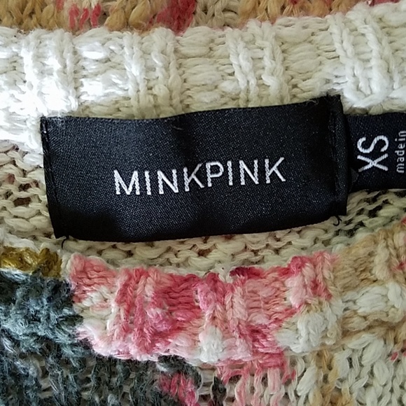 MINKPINK Rose thigh length sweater - Picture 4 of 7